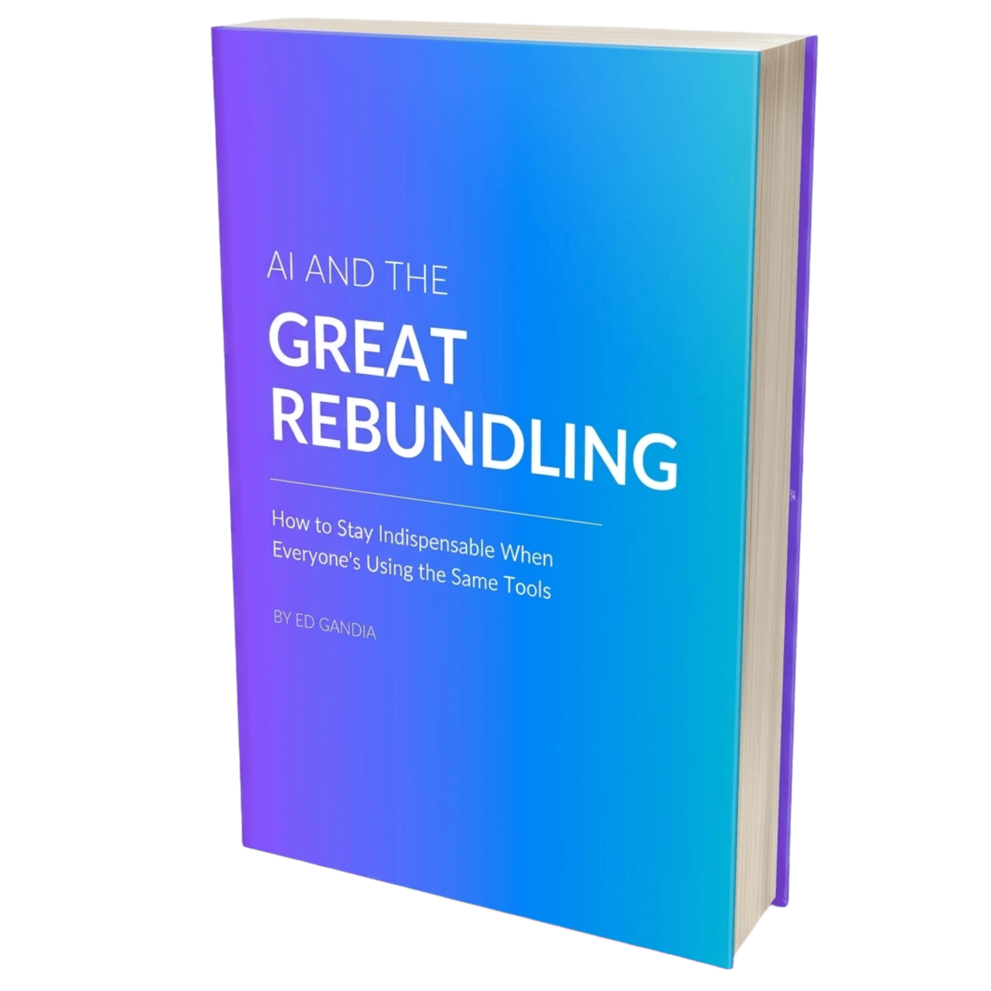 AI and the Great Rebundling Book